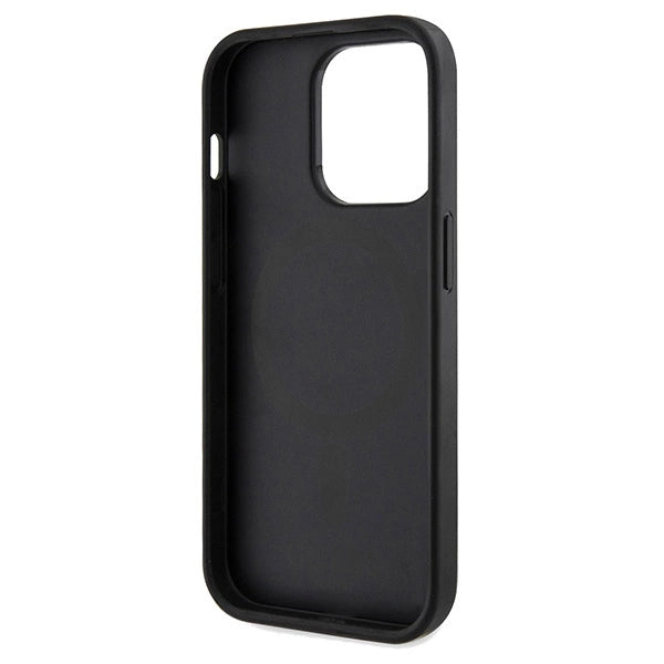 Guess 4G Printed Stripes MagSafe case for iPhone 15 Pro Max - black_6