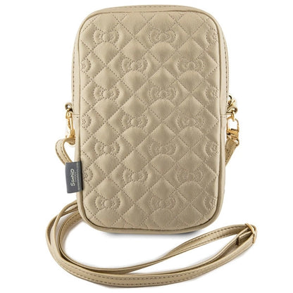 Hello Kitty Quilted Bows Strap bag - gold_3