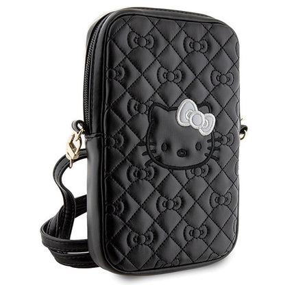 Hello Kitty Quilted Bows Strap bag - black_2