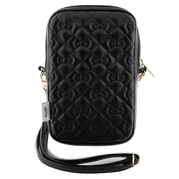 Hello Kitty Quilted Bows Strap bag - black_3