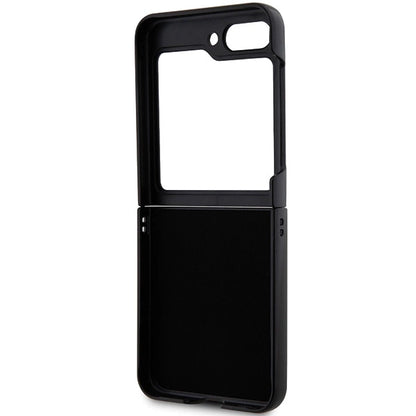 Karl Lagerfeld Saffiano Monogram Choupette Pin case for Samsung Galaxy Z Flip 5 - black_6