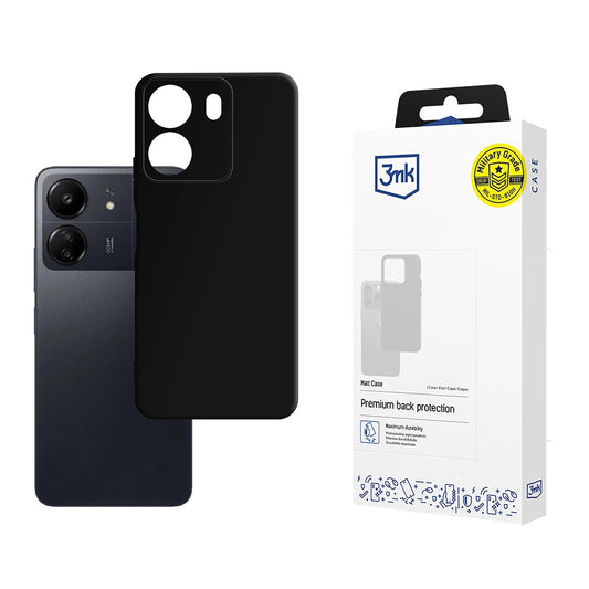 3mk Matt Case for Xiaomi Redmi 13C / Poco C65 - black_0