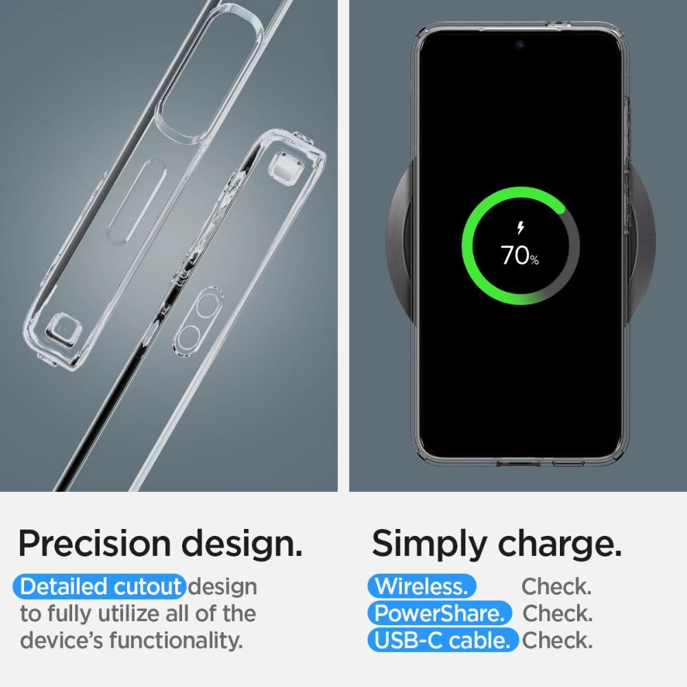 Spigen Liquid Crystal Case for Samsung Galaxy S24+ - Transparent_14