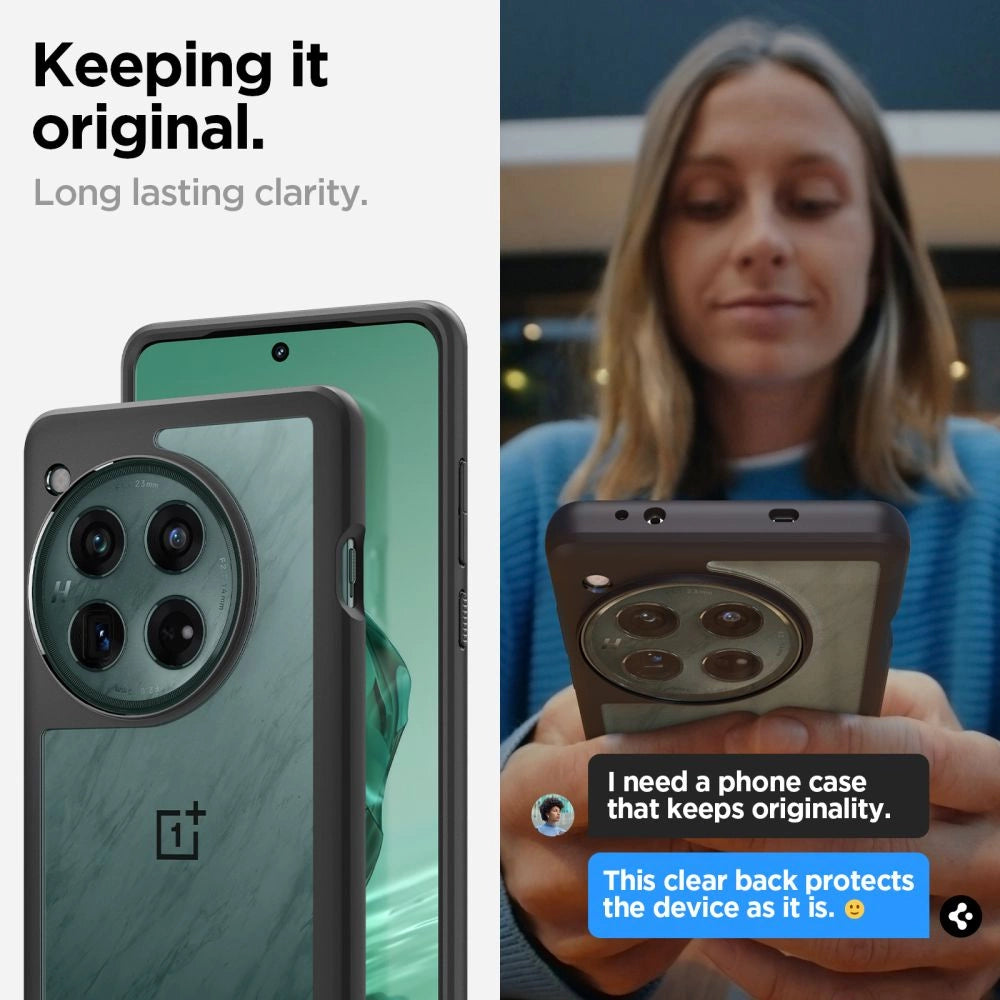 Spigen Ultra Hybrid Case for OnePlus 12 - Matte Black_9