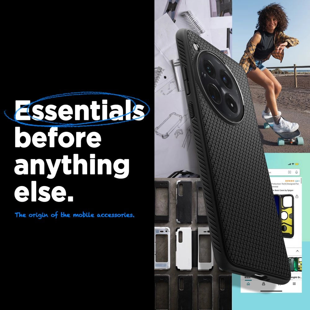 Spigen Liquid Air case for OnePlus 12 - black_11