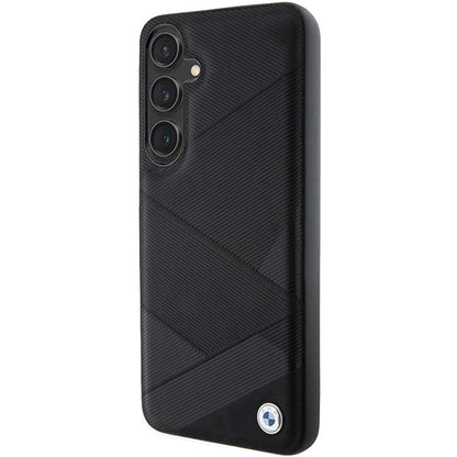 BMW BMHCS24M23RCGPK S24+ S926 black/black hardcase Signature Leather Crossing Lines Pattern_1