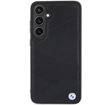 BMW BMHCS24M23RCGPK S24+ S926 black/black hardcase Signature Leather Crossing Lines Pattern_2