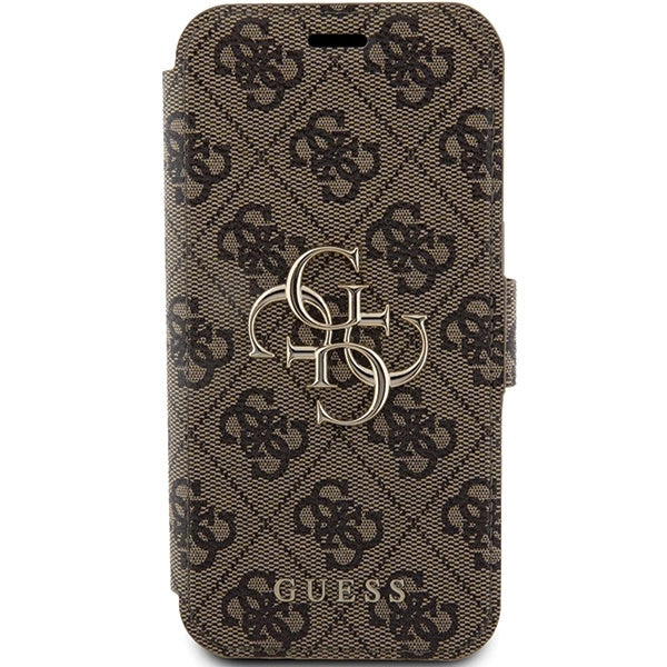 Guess 4G Metal Logo case for iPhone 15 Pro - brown_2