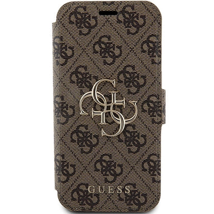 Guess 4G Metal Logo case for iPhone 15 Pro - brown_2