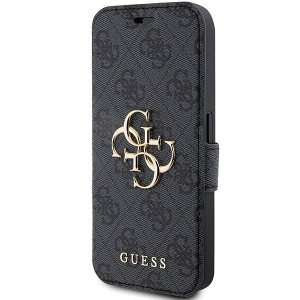 Guess 4G Metal Logo case for iPhone 15 Pro - gray_1