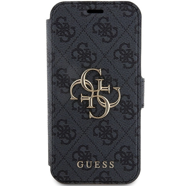 Guess 4G Metal Logo case for iPhone 15 Pro - gray_2