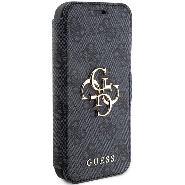 Guess 4G Metal Logo case for iPhone 15 Pro - gray_3