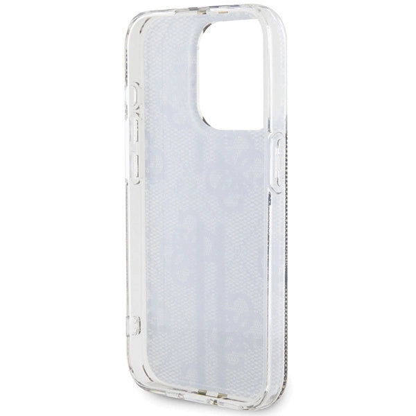 Guess IML 4G Gold Stripe case for iPhone 15 Pro - brown_6