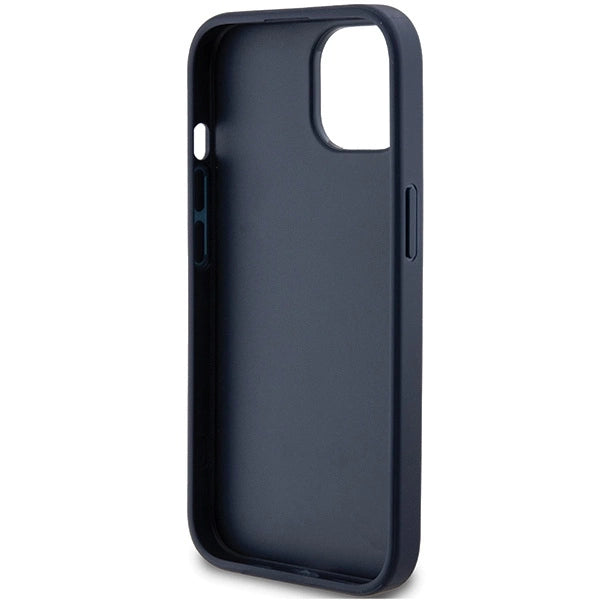 Guess 4G Triangle Metal Logo case for iPhone 15 Plus / 14 Plus - blue_6