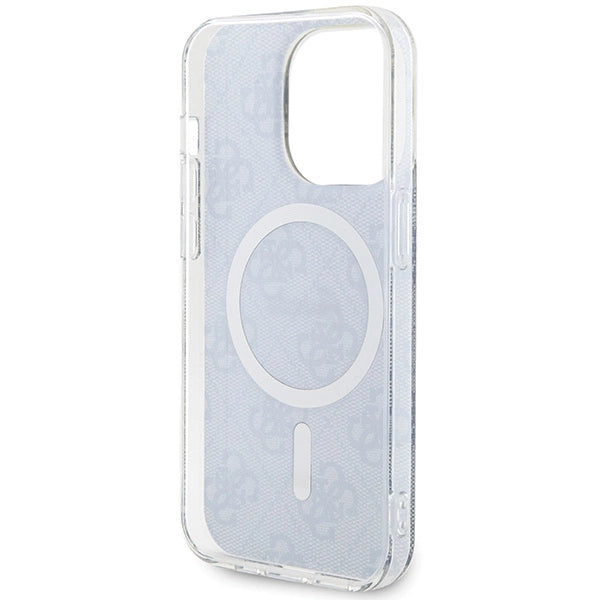Guess IML 4G MagSafe case for iPhone 15 Pro - blue_6