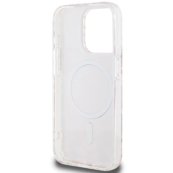 Guess IML GCube MagSafe case for iPhone 15 Pro - pink_6