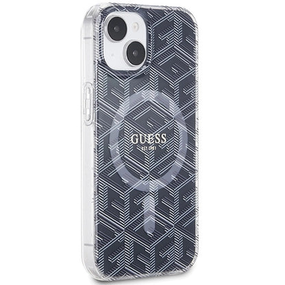 Guess IML GCube MagSafe case for iPhone 15 Plus / 14 Plus - black_3
