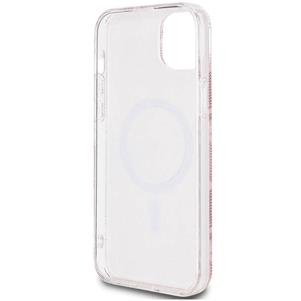 Guess IML GCube MagSafe case for iPhone 15 Plus / 14 Plus - pink_6