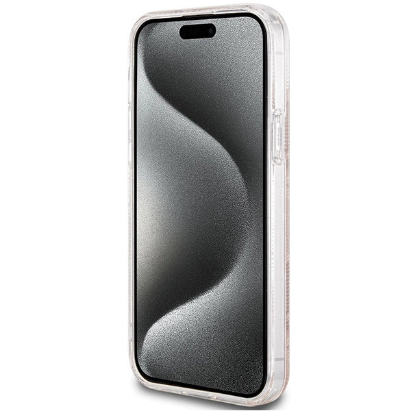 Guess IML GCube MagSafe case for iPhone 15 Plus / 14 Plus - brown_4