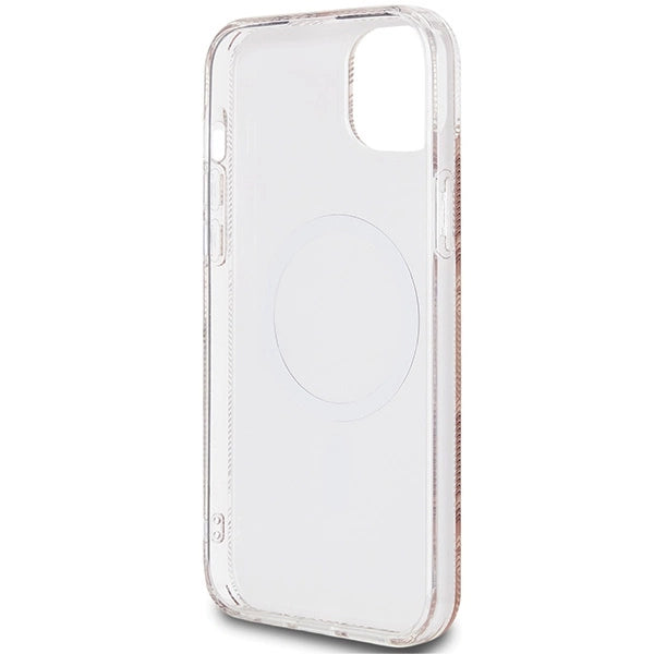 Guess IML GCube MagSafe case for iPhone 15 Plus / 14 Plus - brown_6