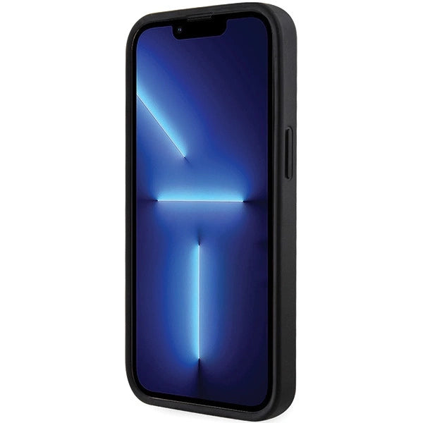 Guess GCube Stripes MagSafe case for iPhone 15 / 14 / 13 - black_4
