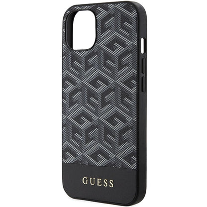 Guess GCube Stripes MagSafe case for iPhone 15 / 14 / 13 - black_5