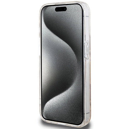 Guess IML GCube MagSafe case for iPhone 15 Pro Max - brown_4