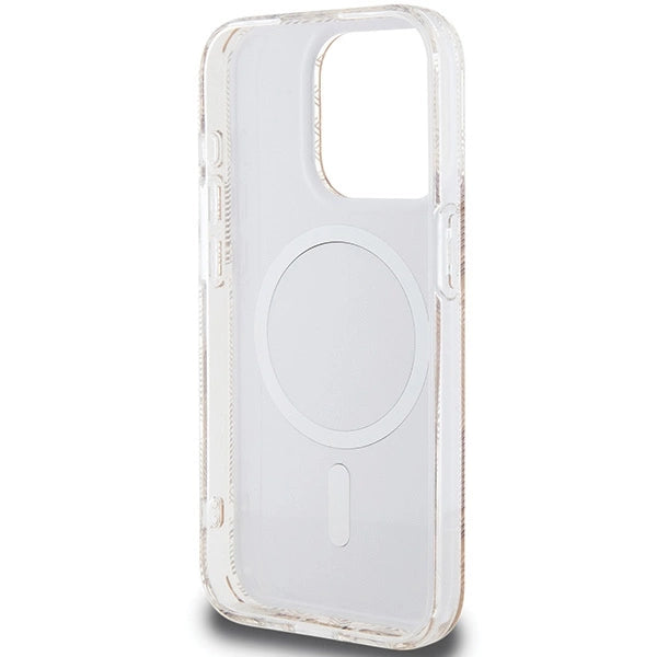 Guess IML GCube MagSafe case for iPhone 15 Pro Max - brown_6