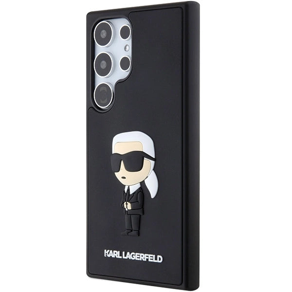 Karl Lagerfeld 3D Rubber Ikonik case for Samsung Galaxy S24 Ultra - black_1