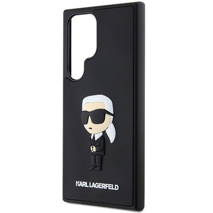 Karl Lagerfeld 3D Rubber Ikonik case for Samsung Galaxy S24 Ultra - black_5
