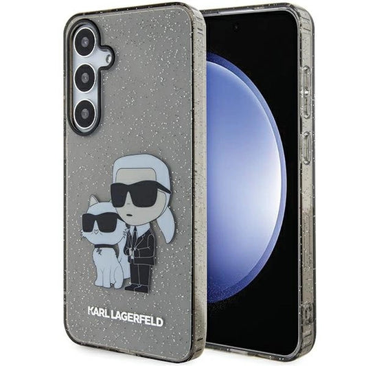 Karl Lagerfeld KLHCS24MHNKCTGK S24+ S926 black/black hardcase Glitter Karl&amp;Choupette_0