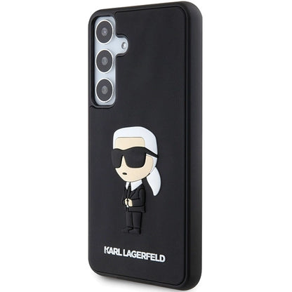 Karl Lagerfeld 3D Rubber Ikonik case for Samsung Galaxy S24 - black_1