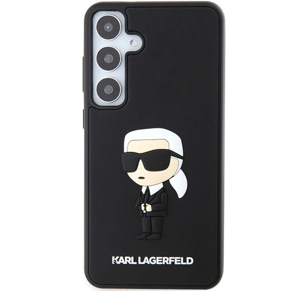 Karl Lagerfeld 3D Rubber Ikonik case for Samsung Galaxy S24 - black_2