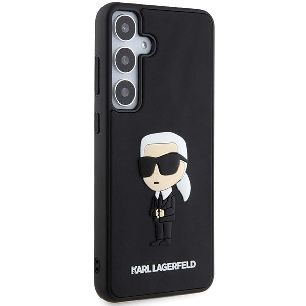 Karl Lagerfeld 3D Rubber Ikonik case for Samsung Galaxy S24 - black_3