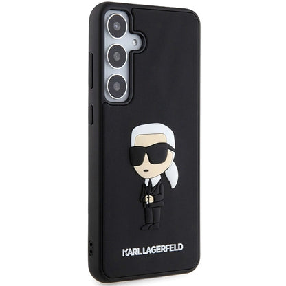 Karl Lagerfeld 3D Rubber Ikonik case for Samsung Galaxy S24 - black_3