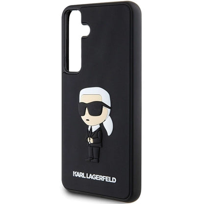 Karl Lagerfeld 3D Rubber Ikonik case for Samsung Galaxy S24 - black_5