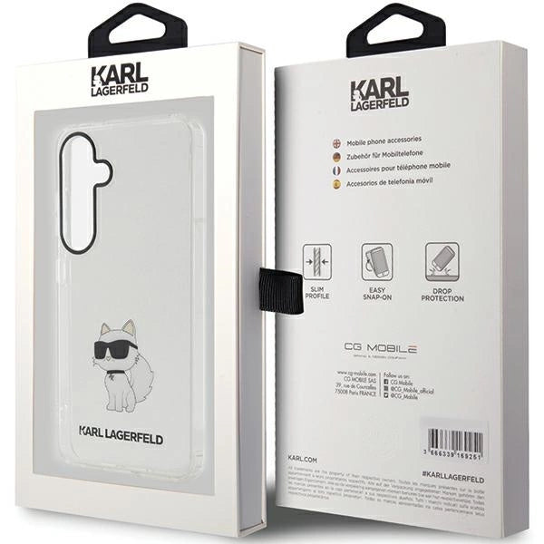 Karl Lagerfeld IML Choupette case for Samsung Galaxy S24 - transparent_7
