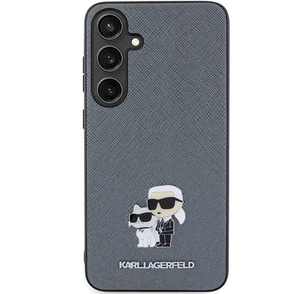 Karl Lagerfeld KLHCS24SPSAKCMPG S24 S921 hardcase gray/gray Saffiano Karl & Choupette Metal Pin_2