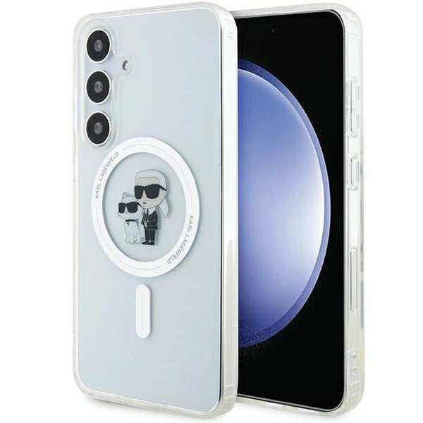 Karl Lagerfeld IML Karl&amp;Choupette MagSafe case for Samsung Galaxy S24 - transparent_0