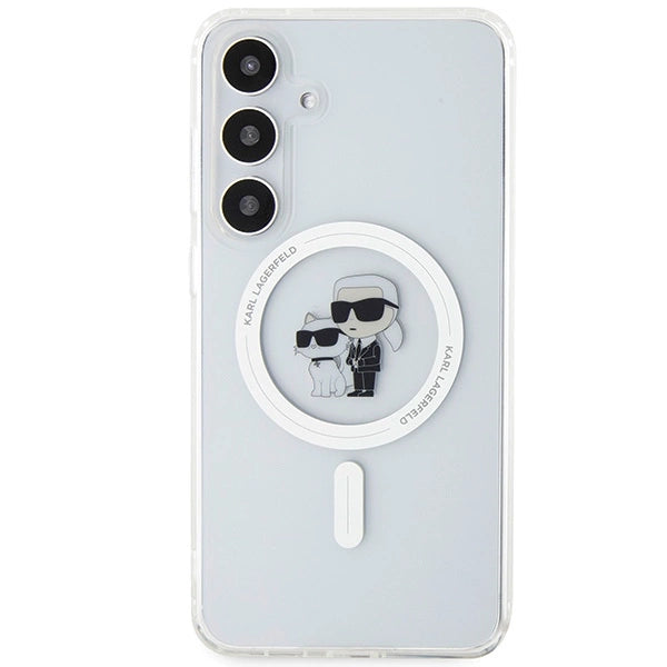 Karl Lagerfeld IML Karl&amp;Choupette MagSafe case for Samsung Galaxy S24 - transparent_2