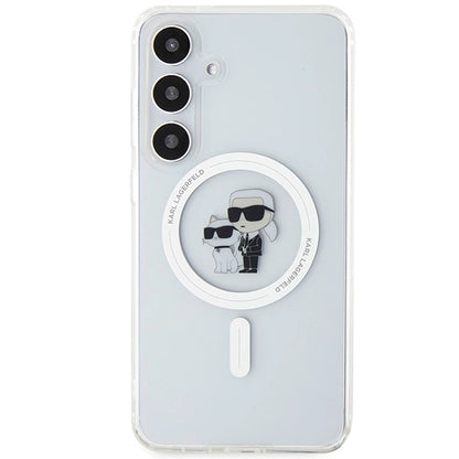 Karl Lagerfeld IML Karl&amp;Choupette MagSafe case for Samsung Galaxy S24 - transparent_2