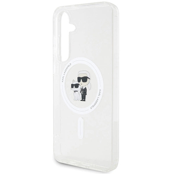 Karl Lagerfeld IML Karl&amp;Choupette MagSafe case for Samsung Galaxy S24 - transparent_5