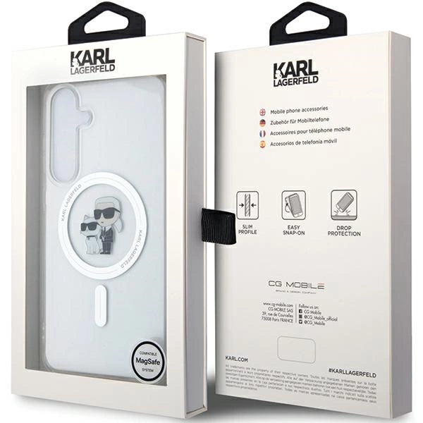 Karl Lagerfeld IML Karl&amp;Choupette MagSafe case for Samsung Galaxy S24 - transparent_7