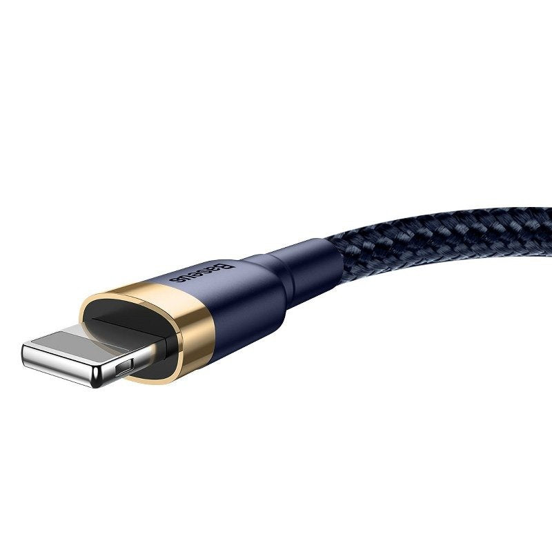 Baseus Cafule Lightning cable 2.4A 1m (Gold+Dark blue)_7