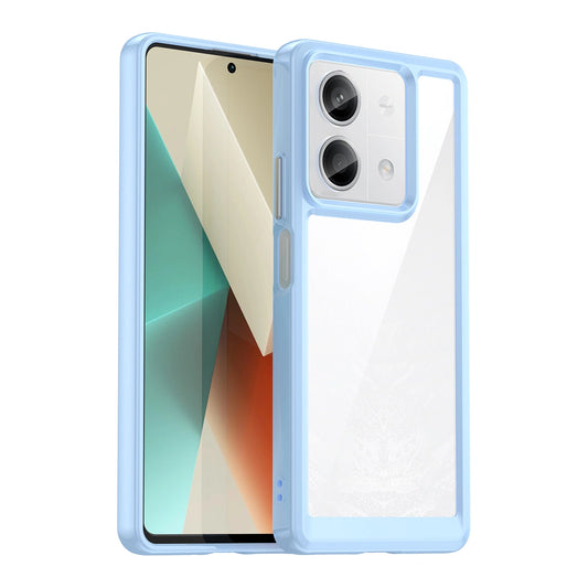 Outer Space Case with gel frame for Xiaomi Redmi Note 13 5G - blue_0