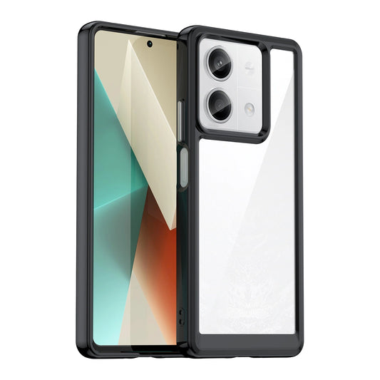 Outer Space Case with gel frame for Xiaomi Redmi Note 13 5G - black_0