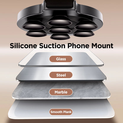 Joyroom JR-ZS393 magnetic phone holder with suction cups - black_10