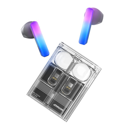 TWS Joyroom JR-TC1 IceLens Series wireless headphones with LED lights - black_0