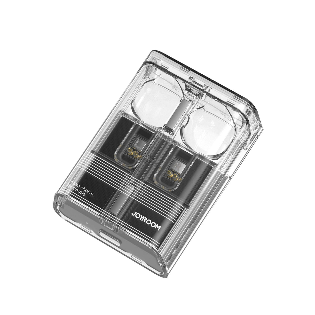 TWS Joyroom JR-TC1 IceLens Series wireless headphones with LED lights - black_6