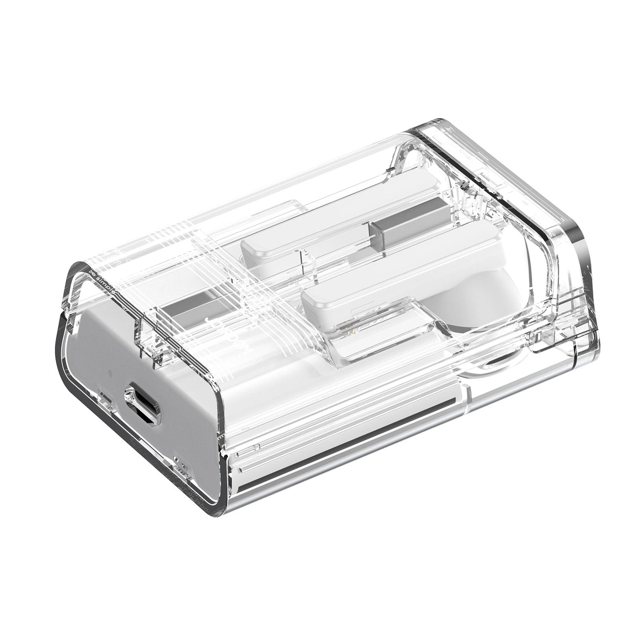 TWS Joyroom JR-TC1 IceLens Series wireless headphones with LED lights - white_4